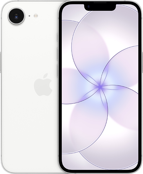 sim_de Allnet Flat 5 + 20 GB + Apple iPhone 17e 512GB Weiß - 29,99 EUR monatlich