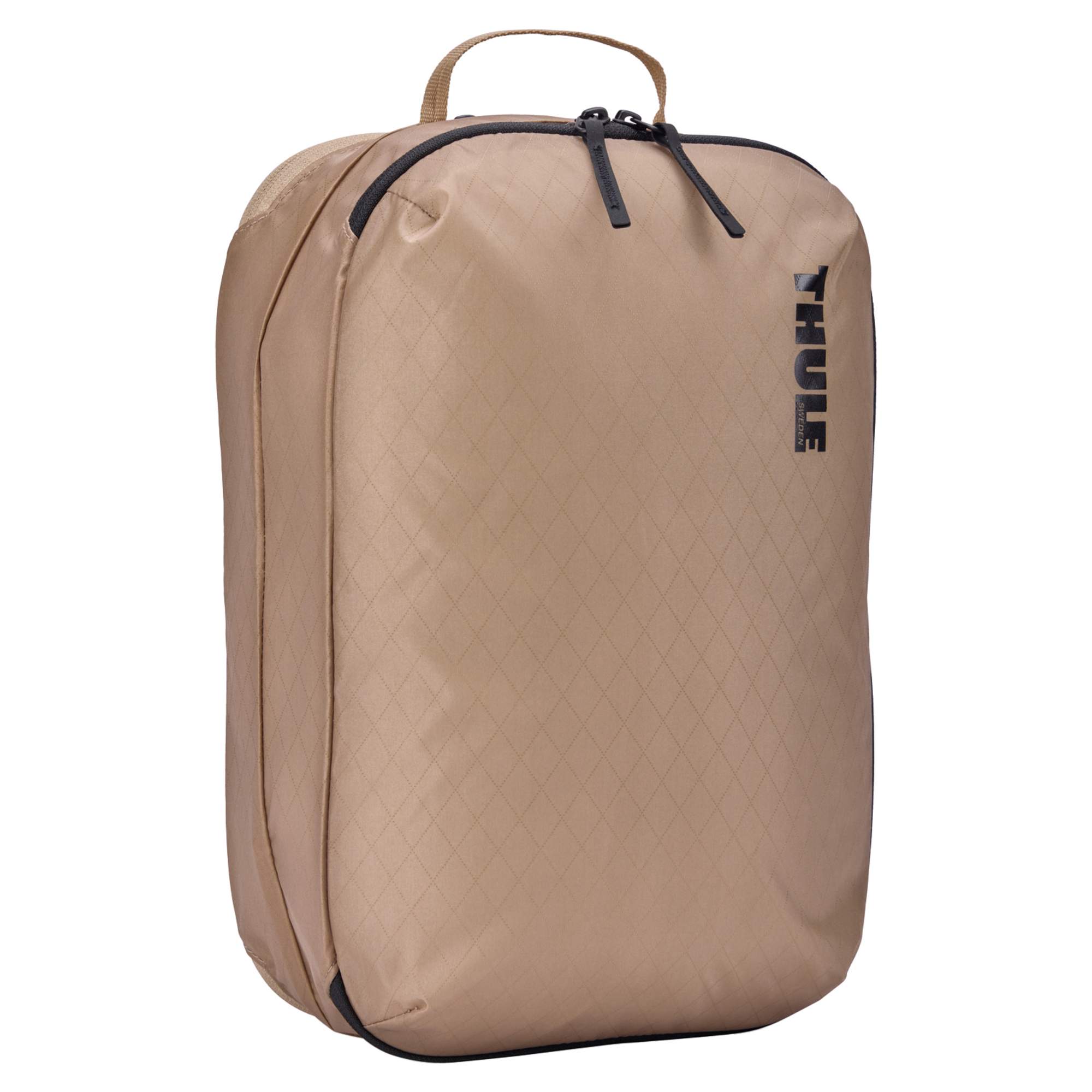 Trennt schmutzige und saubere Kleidung Der Clean/Dirty Packing Cube - Gentle Beige ermöglicht es dir