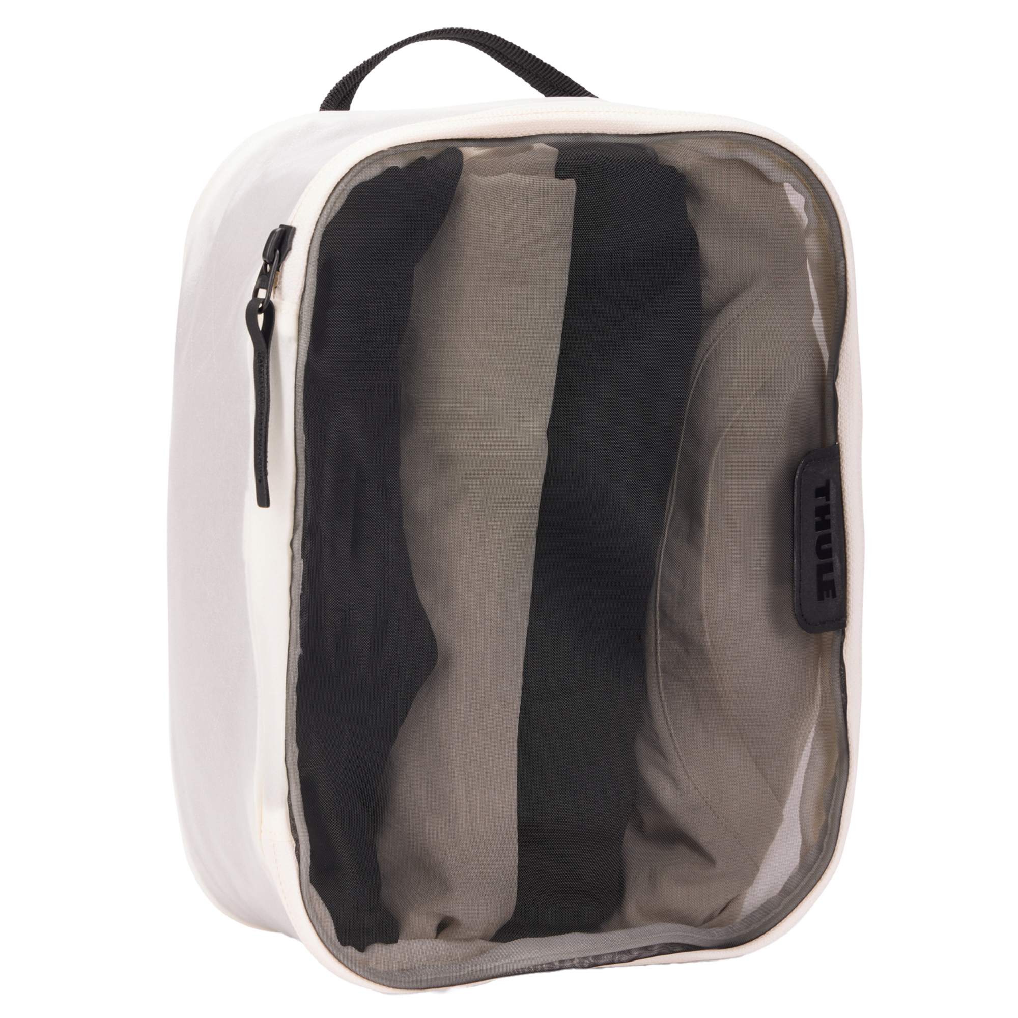 Klein und transparent Der Packing Cube - Small ist klein und kompakt und ideal zum Organisieren von Socken