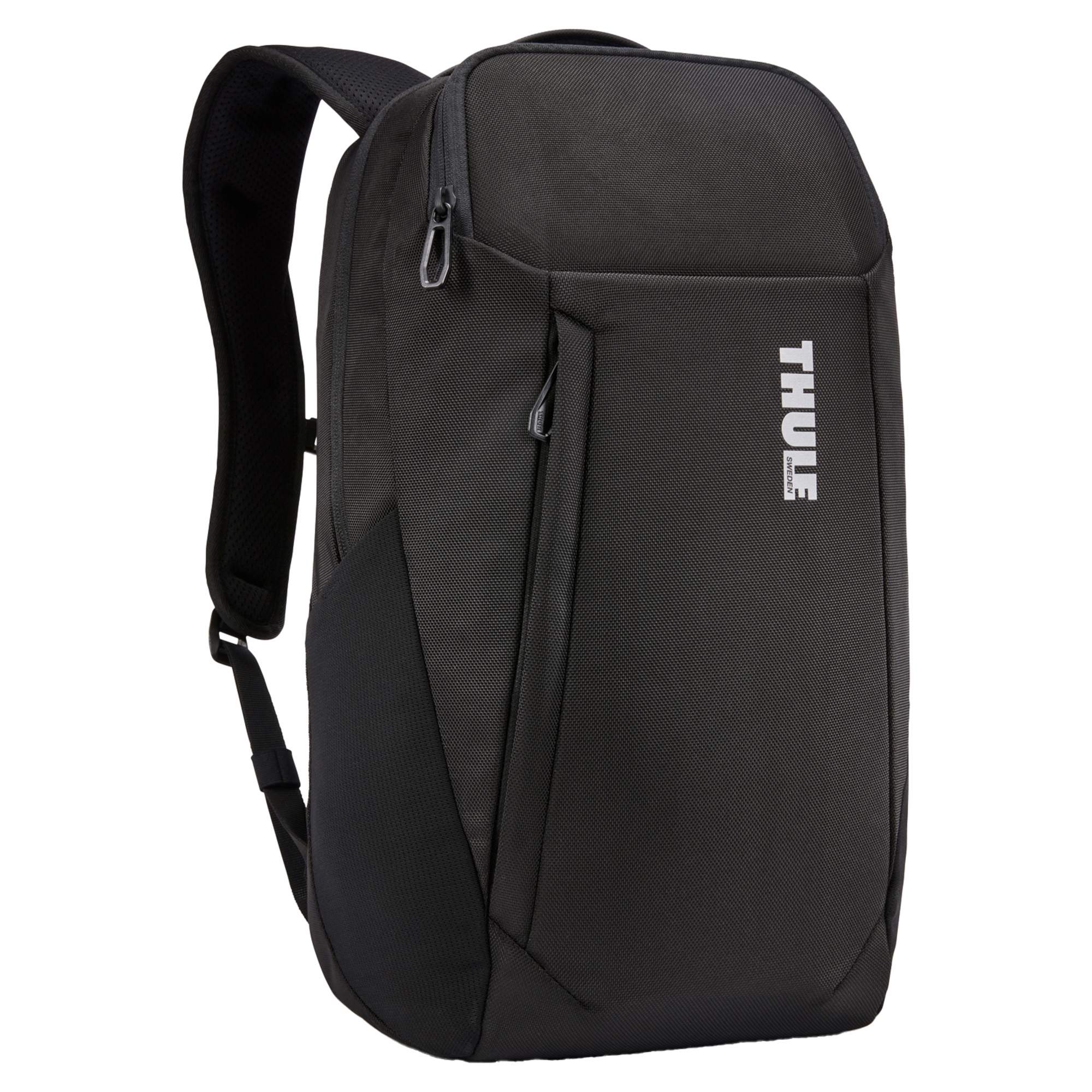Kompakter Laptoprucksack Dieser 20-Liter-Rucksack aus recyceltem Polyester ist perfekt für Berufspendler und Reisende und schützt alle Elektronik und das Zubehör. Details Fächer für 14-Zoll-Laptop oder 16-Zoll-MacBook und 10