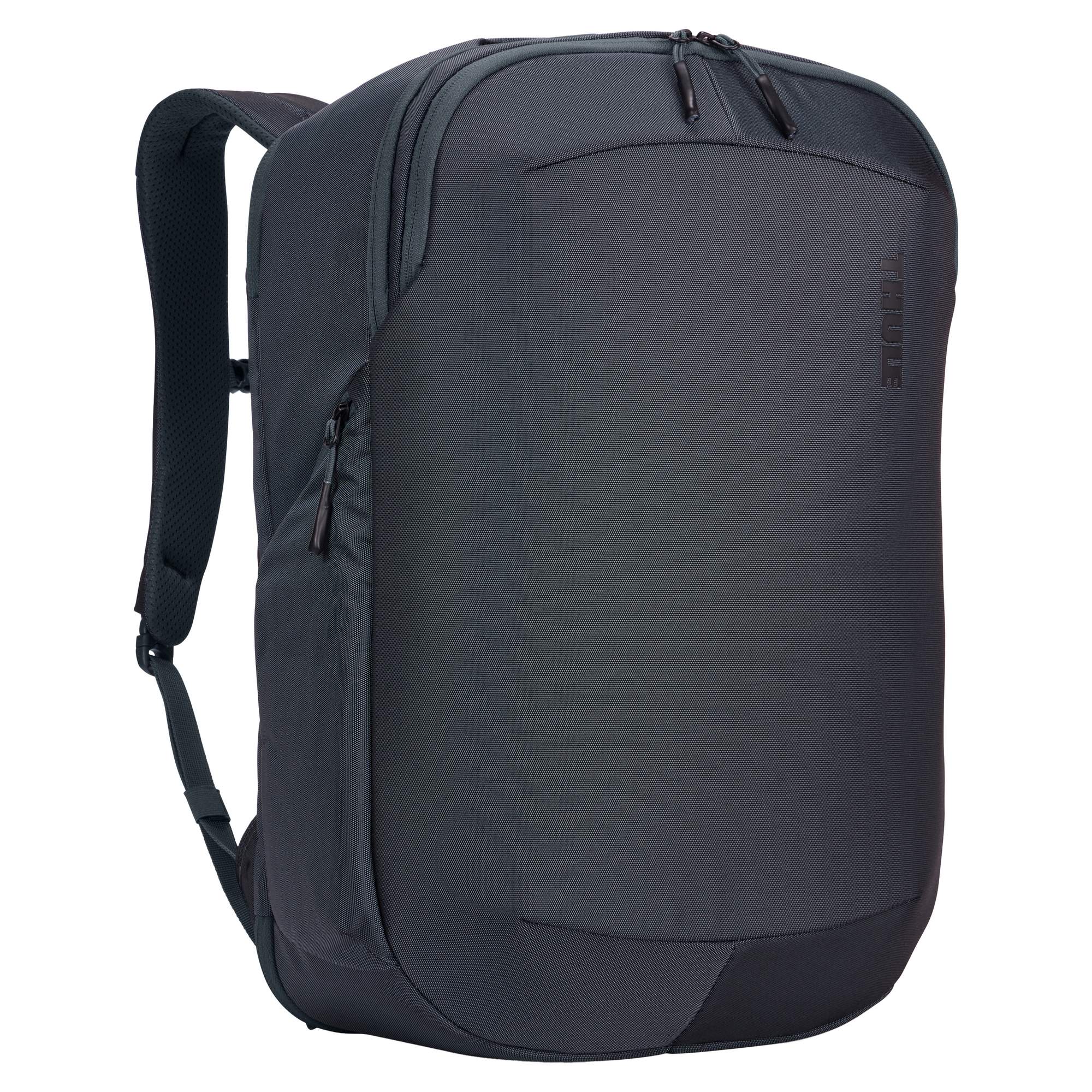 Carry-on-Rucksack mit vielseitigen Trageoptionen Der Subterra 2 Convertible Carry On - Dark Slate zeichnet sich durch seine vielseitigen Trageoptionen und praktische Fächeraufteilung aus. Er besitzt sogar eine herausnehmbare Laptoptasche und darf als Handgepäck mit ins Flugzeug. Viele Fächer Der Kofferrucksack bietet dir ein geräumiges Hauptfach mit Reißverschluss und Trenner