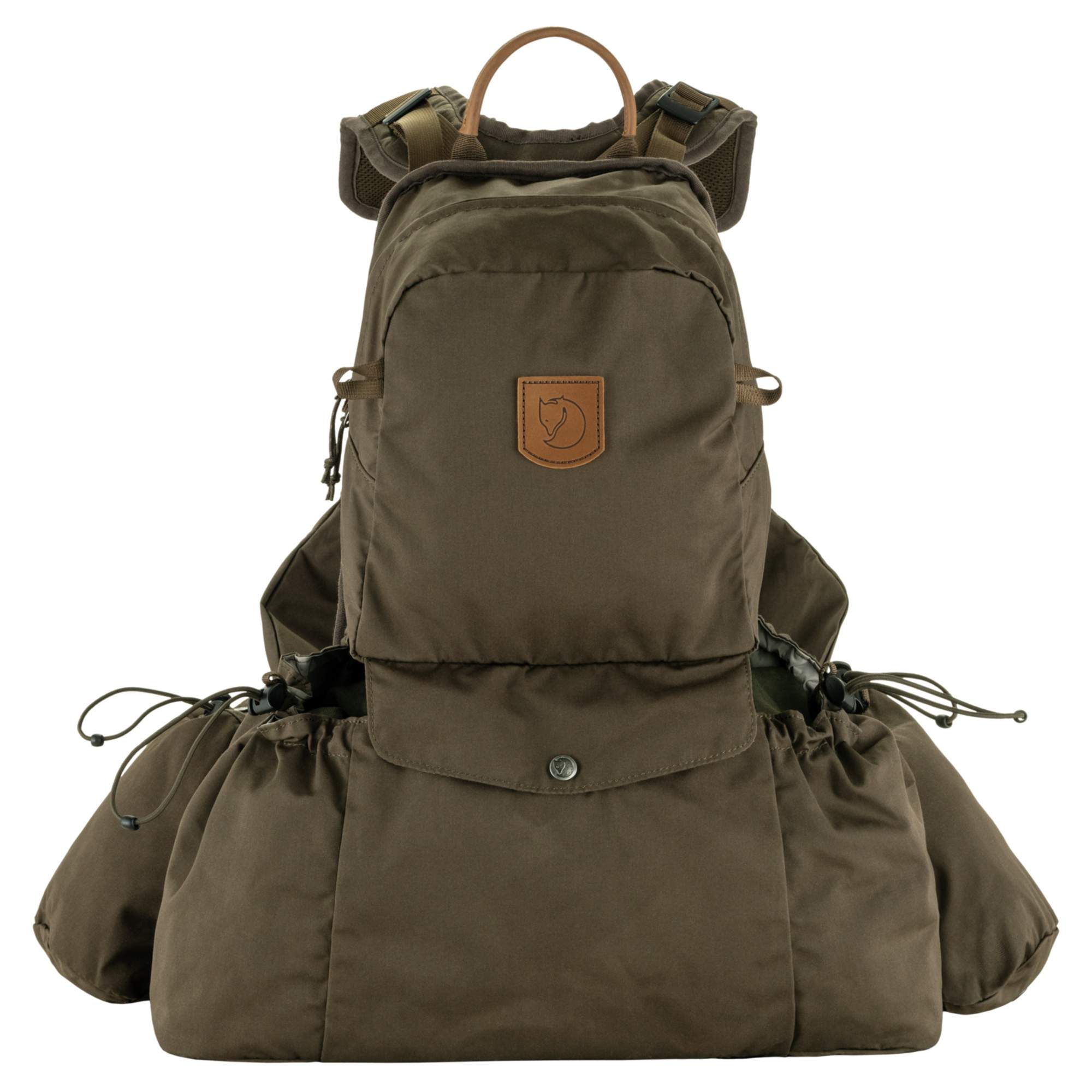 Vielseitiger Jagdrucksack mit großer Wildtasche Halb Weste