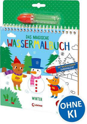 Loewe-Bücher: garantiert ohne KI  .   . Zaubere mit Wasser!  . Stift aufdrehen