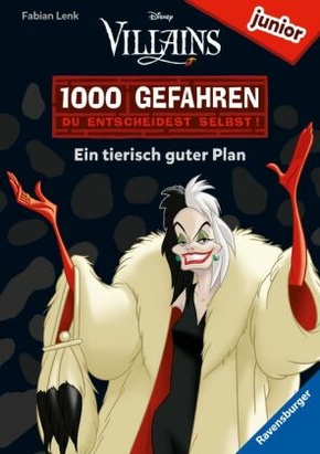 1000 Gefahren - 1000 Abenteuer mit Disneys Cruella! . Jetzt bist du an der Reihe! Du bist die Hauptperson. Entscheide selbst